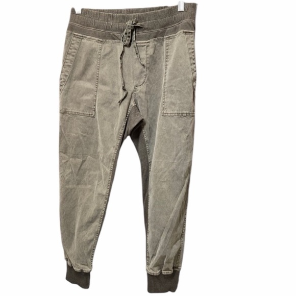 JAMES PERSE Mixed Media Pant Army Green Pigment Women’s Size 2 6110 - Picture 7 of 10